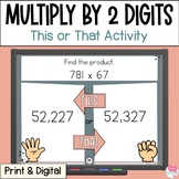 Multiplication by 2 Digit Numbers Review and Practice - Th