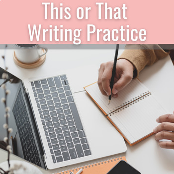 Preview of This or That: No Prep Writing and/or Speaking Practice