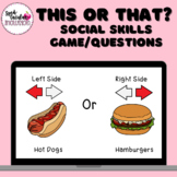 This or That?  Social Skills Game/Ice Breaker for Middle S