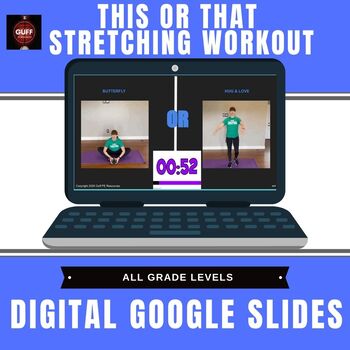 Preview of This or That? (Stretching Workout)--Freebie--Digital Google Slides