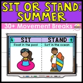 This or That - Summer Morning Meeting Activity & Brain Bre