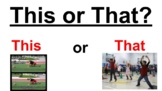 This or That: The PE Exercise Getting to Know You Game