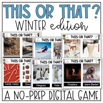 Preview of This or That Winter Digital Game for Google Slides™ Distance Learning