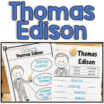 Preview of Thomas Edison Inventions, Facts and Timelines