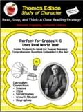Thomas Edison: A Read, Stop, and Think Close Reading (Incl