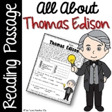 Thomas Edison Reading Passage
