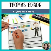 Thomas Edison Inventor Flip Book - Light and Sound Science