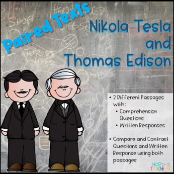 Preview of Thomas Edison and Nikola Tesla Paired Passages