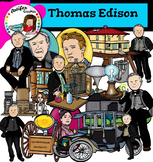 Thomas Edison clip art