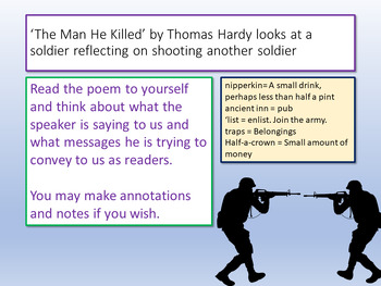 the man he killed poem annotated
