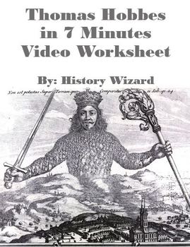 Preview of Thomas Hobbes in 7 Minutes Video Worksheet