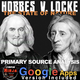 Thomas Hobbes vs John Locke Primary Source Activity + Goog