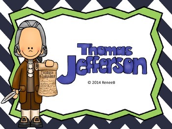 Preview of Thomas Jefferson Activity Pack