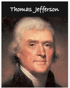 Preview of Thomas Jefferson - Article, Power Point, Activities, Assess - Distance Learning