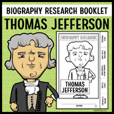 Thomas Jefferson Biography Worksheets & Teaching Resources | TpT