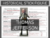 Thomas Jefferson Historical Stick Figure (Mini-biography)