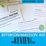 Thomas Jefferson, James Madison, War of 1812 Review