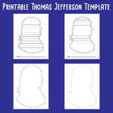 Thomas Jefferson Printable Outline Template | Tracing outl