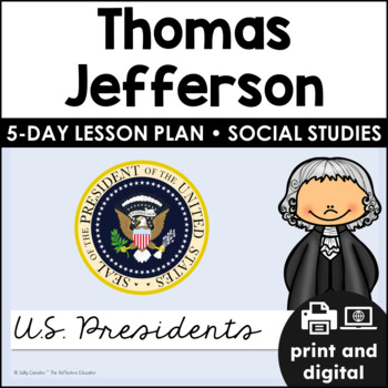 Preview of Thomas Jefferson | U.S. Presidents | Social Studies for Google Classroom™
