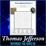 Thomas Jefferson Word Search Puzzle