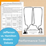 Thomas Jefferson vs Alexander Hamilton Modern Day Debate S