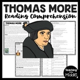 Thomas More Renaissance Reading Comprehension Informationa