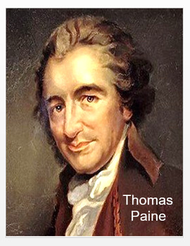 Preview of Thomas Paine - Article, Power Point, Activities, Assessment  (Distance Learning)