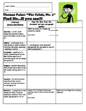 Thomas Paine The Crisis Worksheets & Teaching Resources | TpT
