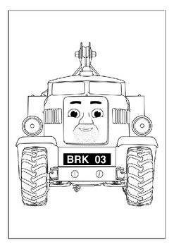 thomas and friends coloring pages james