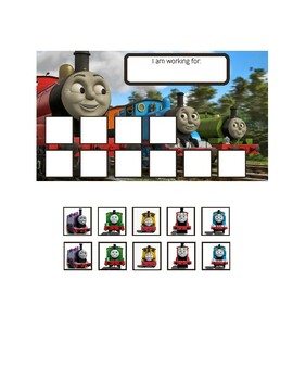 Preview of Thomas the Tank Engine (10 token board)