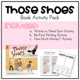 Those Shoes | Book Activity Pack (Activities Only)