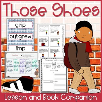 Those Shoes Lesson Plan and Book Companion - Distance Learning | TpT