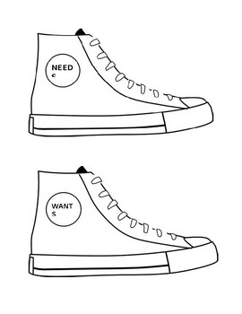 Preview of Those Shoes - Needs vs. Wants