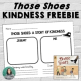 Those Shoes by Maribeth Boelts | No-Prep Kindness Workshee
