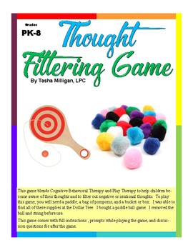 Preview of Thought Filtering CBT Counseling Game