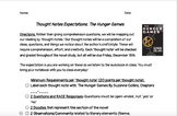 Thought Notes Expectations Sheet: For Any Novel!