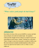 Thoughtful Thursday: What makes good people do bad things?