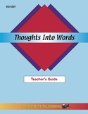 Thoughts in Words Complete Set of All 6 Lessons