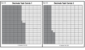Thousandths Grid Task Cards by Teachers' Pet | Teachers Pay Teachers