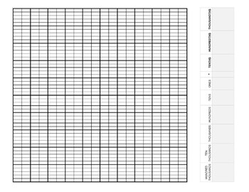 Thousandths Grid with Decimal Place Value by Brian Hoffner | TPT