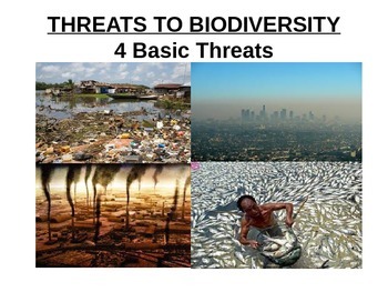 Threats to Biodiversity by Live Love Teach Biology | TpT