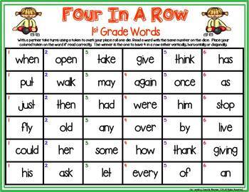 First Grade Sight Word Practice: Three Dice Games | TPT