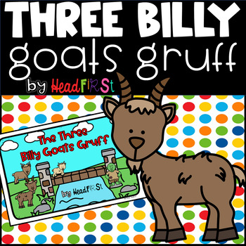 Preview of Three Billy Goats Gruff Fairy Tale Unit with Book Readers Theater and Activities