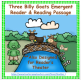 Three Billy Goats Gruff Emergent Reader  /  Reading Comprehension