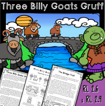 Preview of Three Billy Goats Gruff - Different Versions RL 2.9 & Point of Views RL 2.6