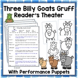 Three Billy Goats Gruff - Reader's Theater and Puppet Fun!
