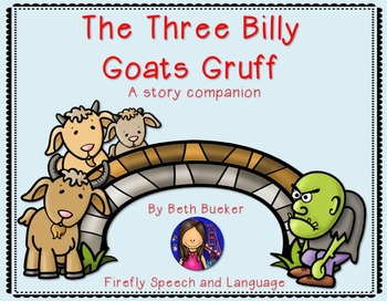 Preview of Three Billy Goats Gruff Story Companion