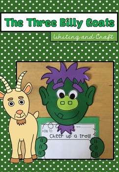 Preview of Three Billy Goats Gruff Writing Unit and Craftivity