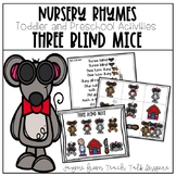 Three Blind Mice-Nursery Rhymes For Toddlers and Preschoolers