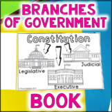 Three Branches of Government Book - Executive Legislative 